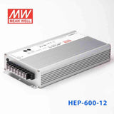 Mean Well HEP-600-12 Power Supply 480W 12V