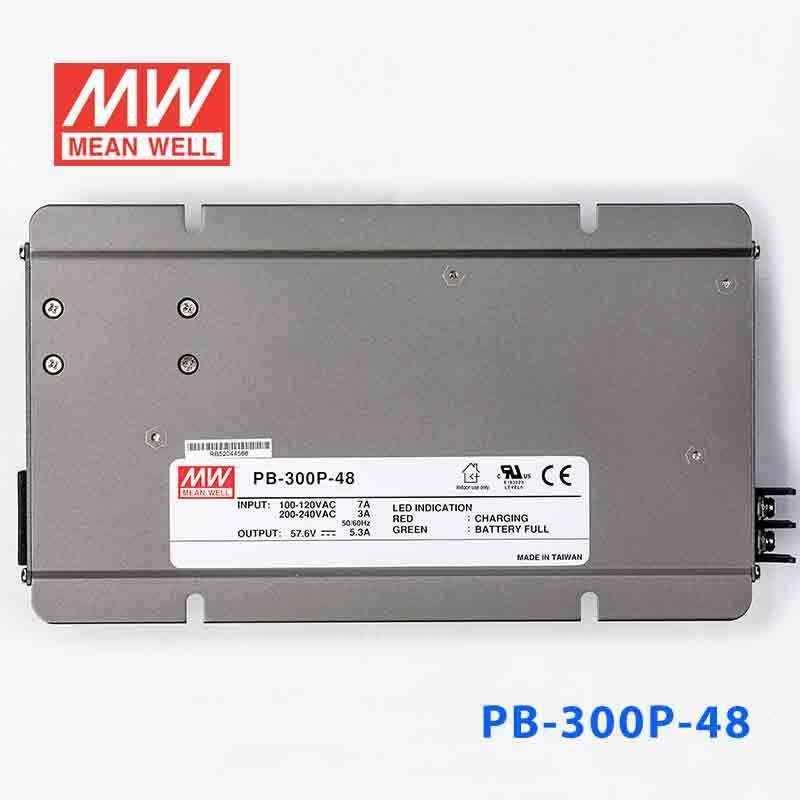 Mean Well PB-300P-48 Battery Chargers 300W 57.6V 3.2A - 3 Stage W/PFC