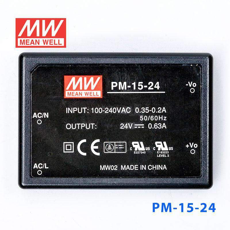 Mean Well PM-15-24 Power Supply 15W 24V