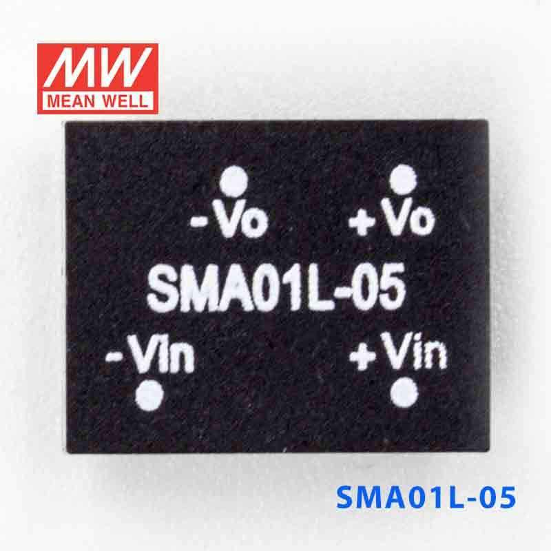 Mean Well SMA01L-05 DC-DC Converter - 1W - 4.5~5.5V in 5V out