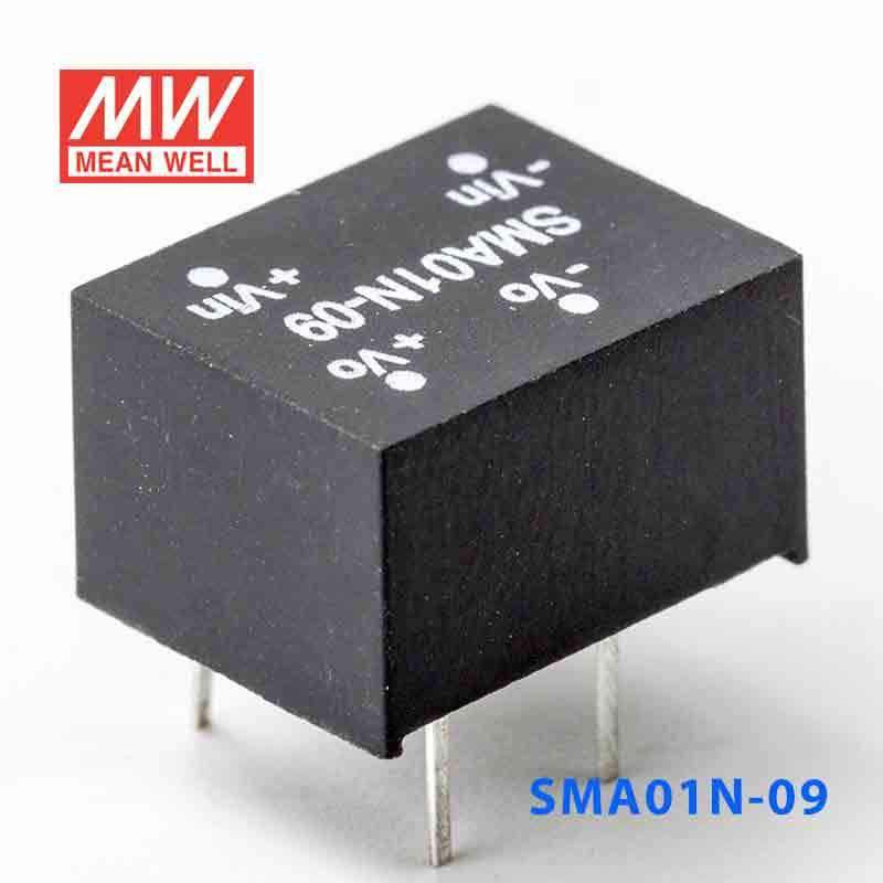 Mean Well SMA01N-09 DC-DC Converter - 1W - 21.6~26.4V in 9V out