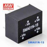 Mean Well SMA01N-15 DC-DC Converter - 1W - 21.6~26.4V in 15V out