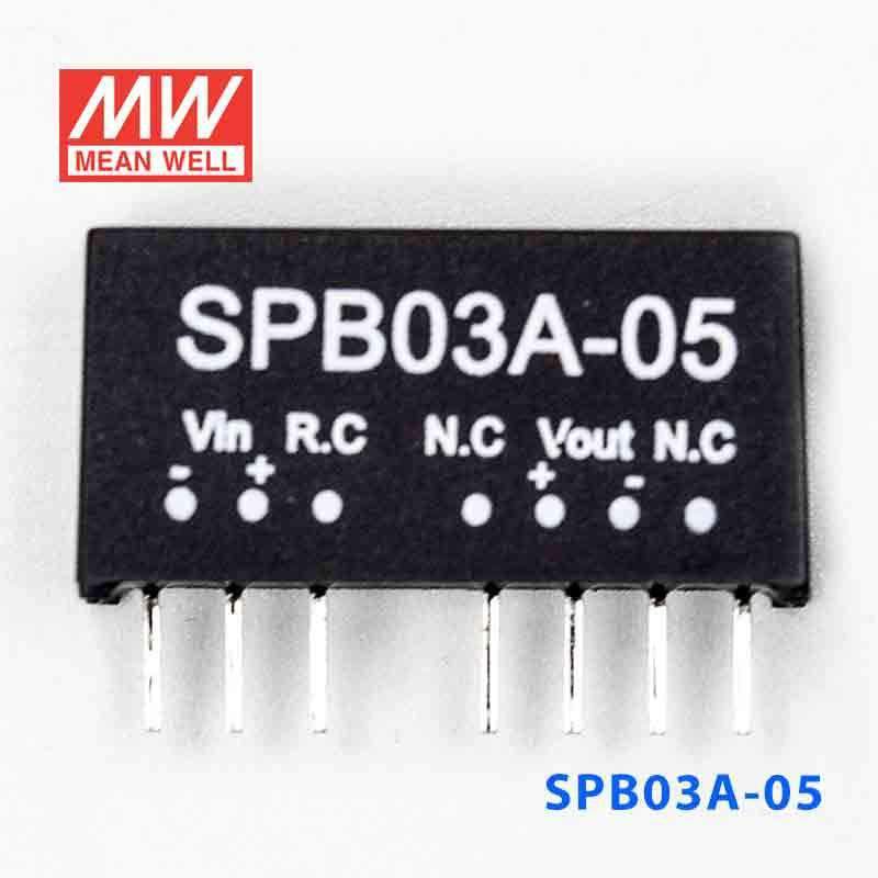 Mean Well SPB03A-05 DC-DC Converter - 3W - 4.5~9V in 5V out - PHOTO 2