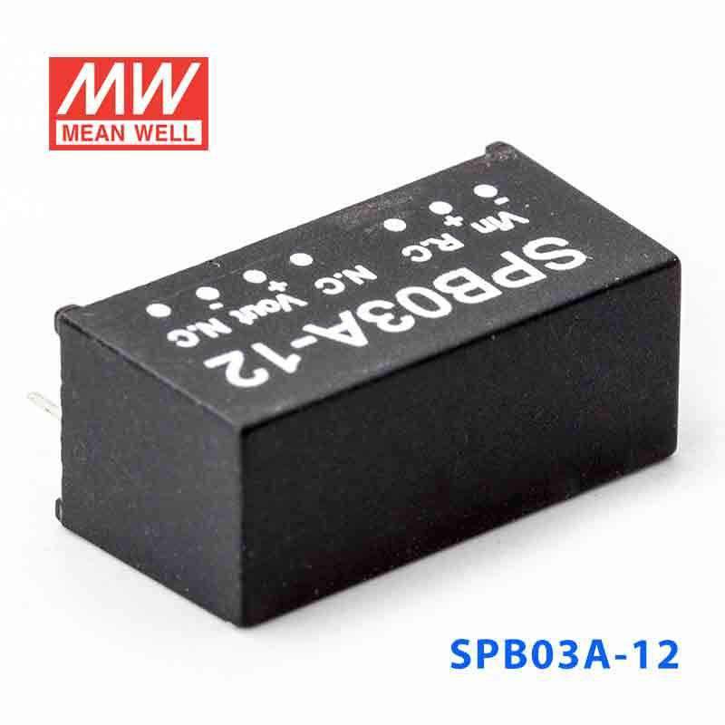 Mean Well SPB03A-12 DC-DC Converter - 3W - 9~18V in 12V out - PHOTO 1