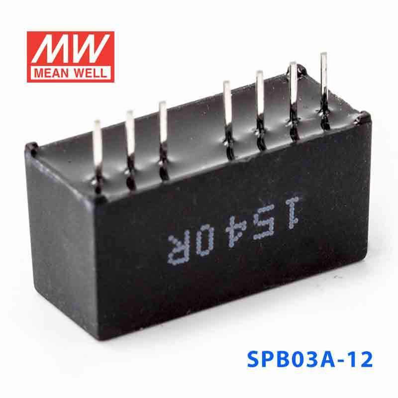 Mean Well SPB03A-12 DC-DC Converter - 3W - 9~18V in 12V out - PHOTO 4