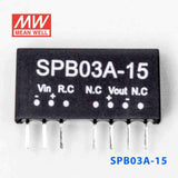 Mean Well SPB03A-15 DC-DC Converter - 3W - 9~18V in 15V out - PHOTO 2