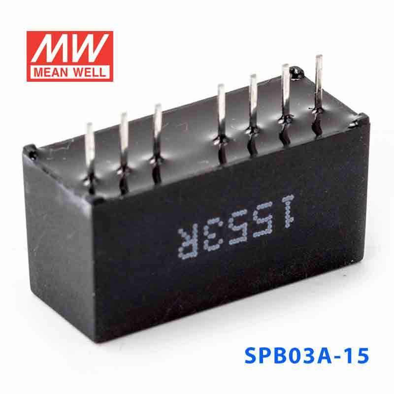 Mean Well SPB03A-15 DC-DC Converter - 3W - 9~18V in 15V out - PHOTO 4