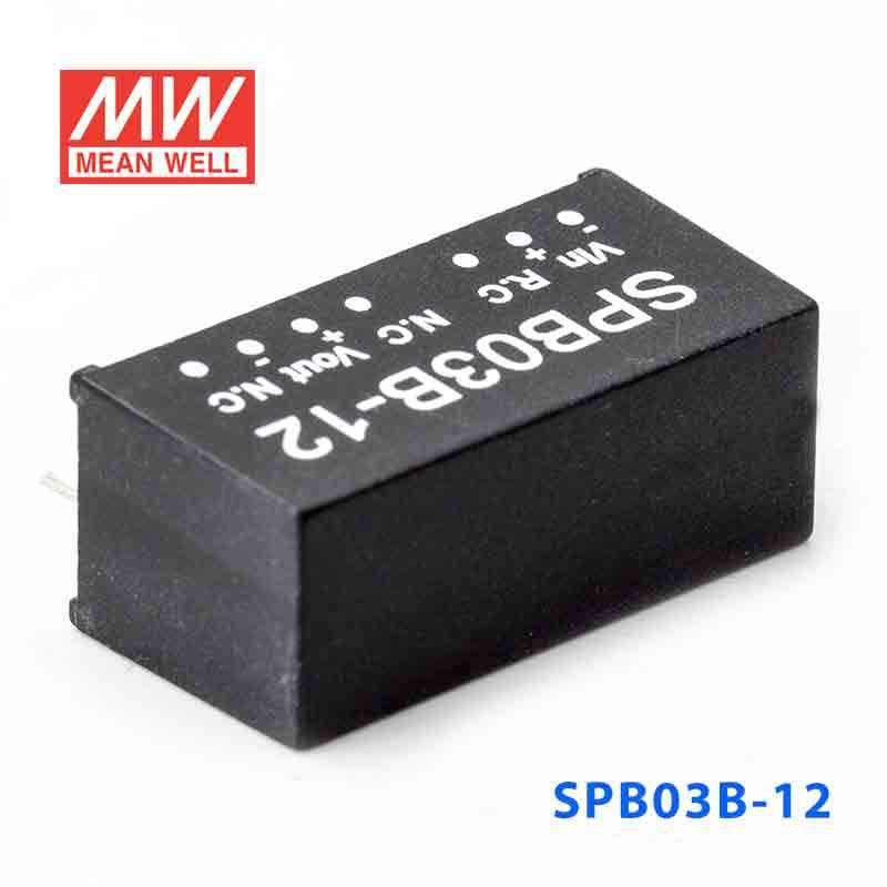 Mean Well SPB03B-12 DC-DC Converter - 3W - 18~36V in 12V out - PHOTO 1