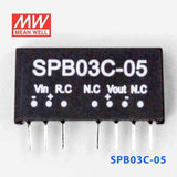 Mean Well SPB03C-05 DC-DC Converter - 3W - 36~72V in 5V out - PHOTO 2