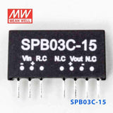 Mean Well SPB03C-15 DC-DC Converter - 3W - 36~72V in 15V out - PHOTO 2