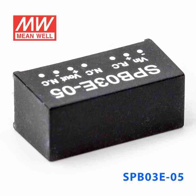 Mean Well SPB03E-05 DC-DC Converter - 3W - 4.5~9V in 5V out