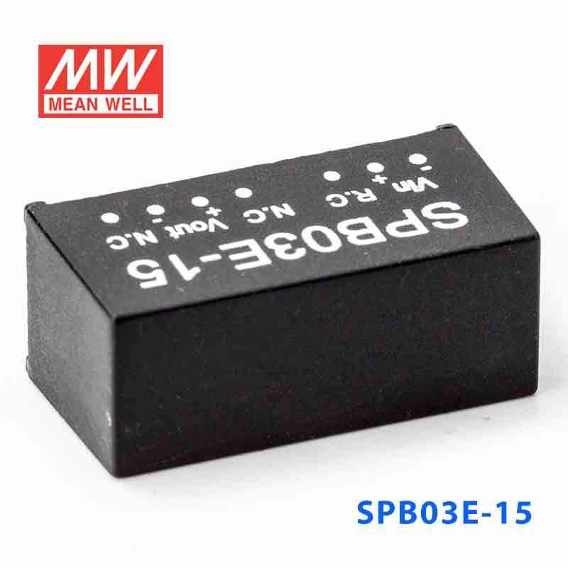 Mean Well SPB03E-15 DC-DC Converter - 3W - 4.5~9V in 15V out - PHOTO 1