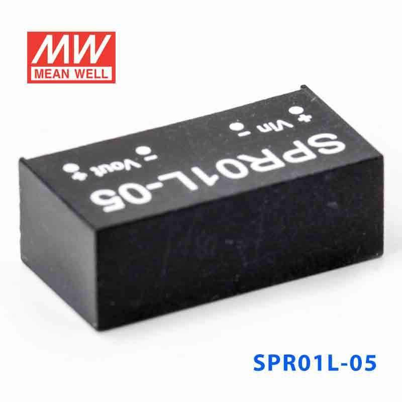 Mean Well SPR01L-05 DC-DC Converter - 1W - 4.5~5.5V in 5V out