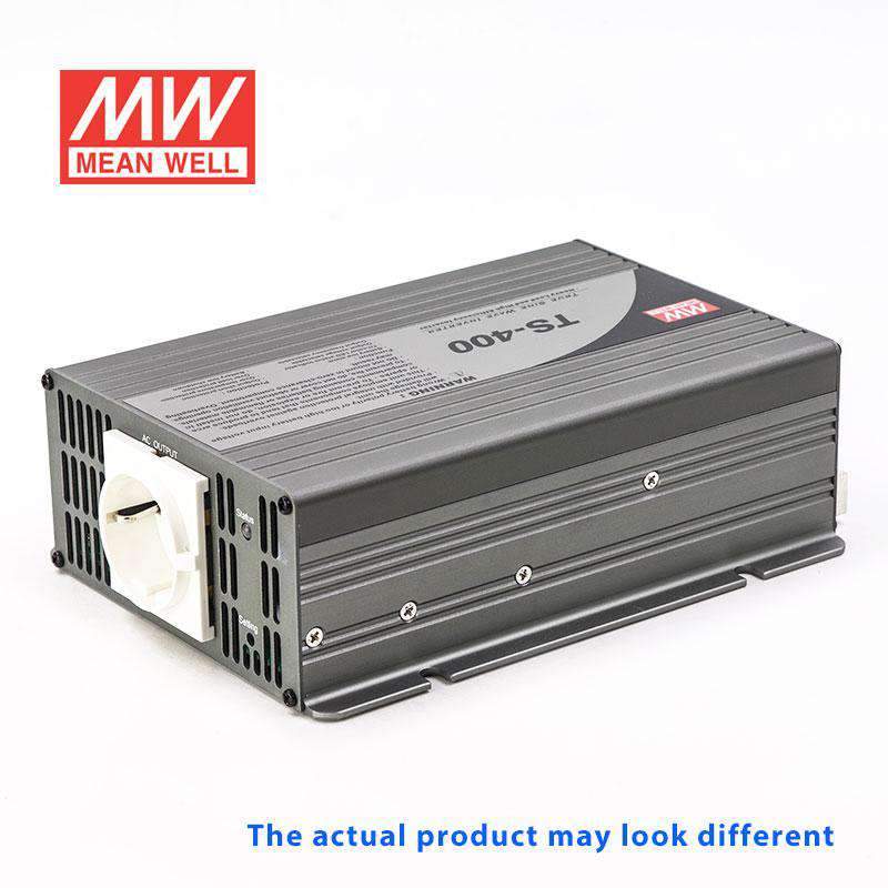 Mean Well TS-400-248C True Sine Wave 400W 230V 10A - DC-AC Power Inverter