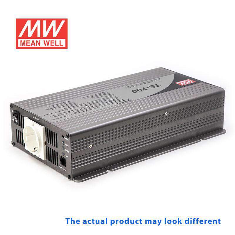 Mean Well TS-700-224C True Sine Wave 700W 230V 38A - DC-AC Power Inverter