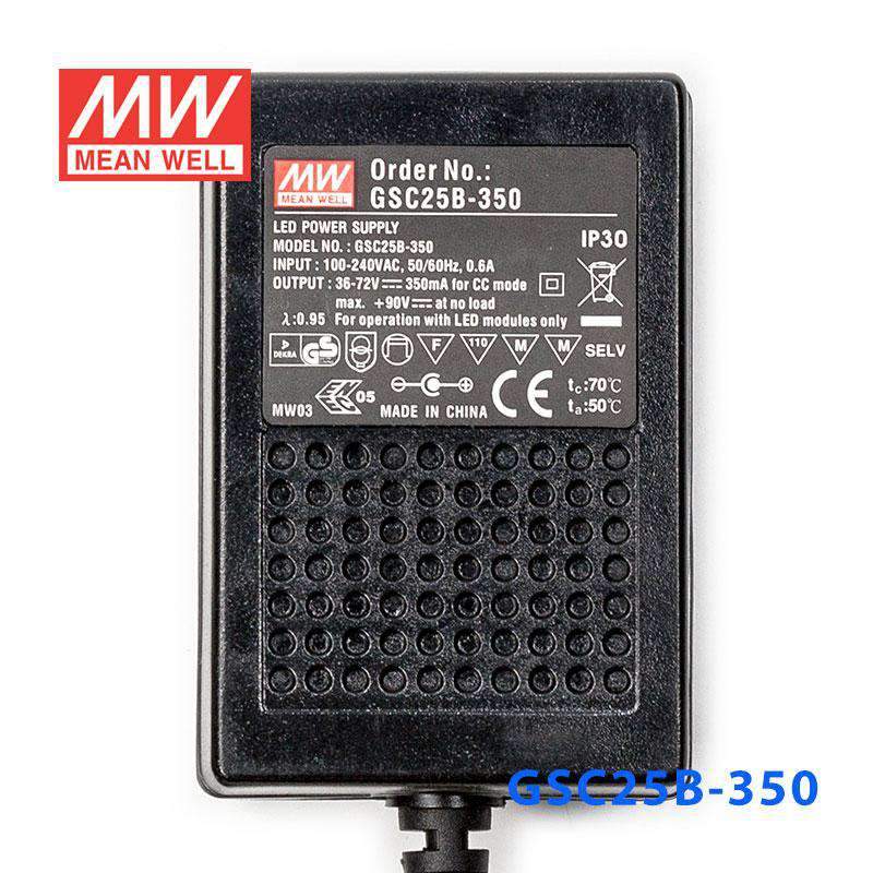 Mean Well GSC25B-350 Power Supply 25W 350A