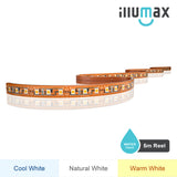 iLLUMAX LED Strip ECO+ Series 120LEDs/m 9.6W/m 24V - Waterproof - 5m Reel