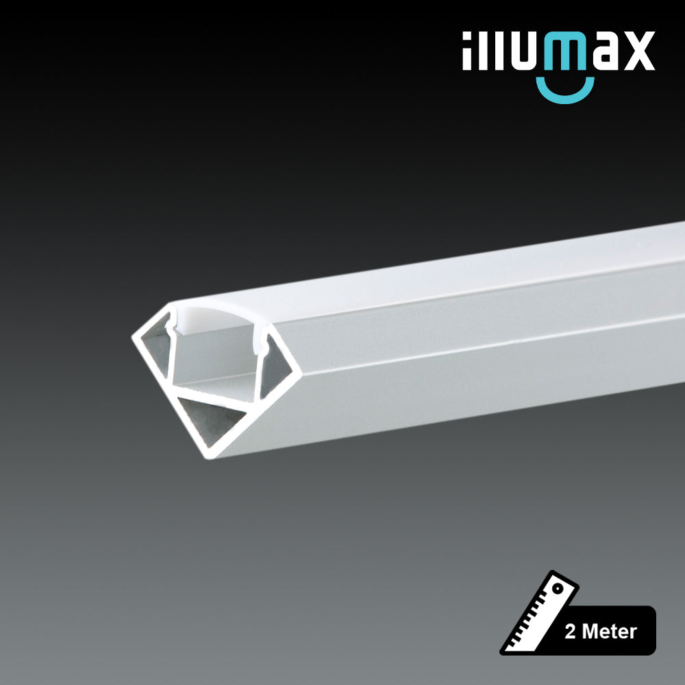 LED Extrusion EXCR03 Linear Profile - 2 Metres