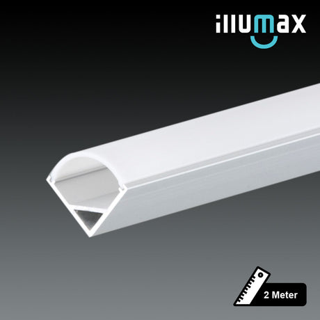 LED Extrusion EXCR01 Linear Profile - 2 Metres