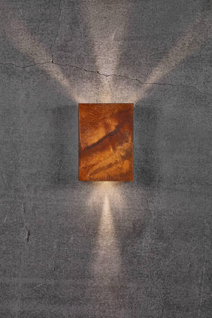 Nordlux Fold 15 Wall Light Corten DFS - PHOTO 3