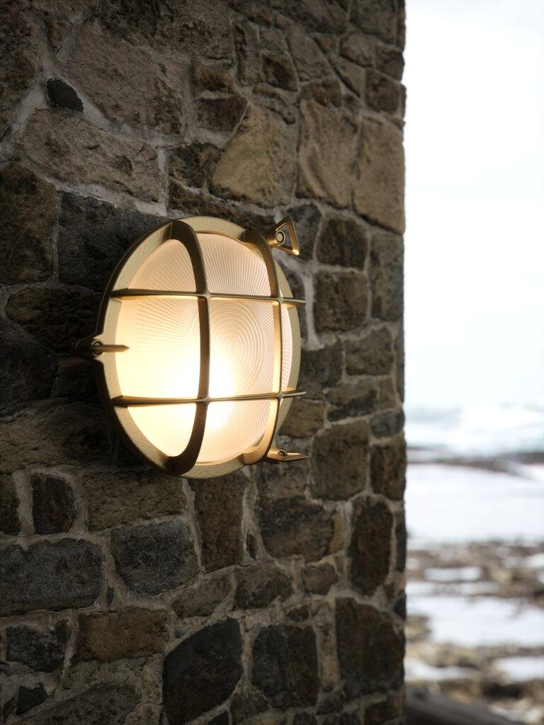 Nordlux Polperro Wall Light Brass DFS - PHOTO 3