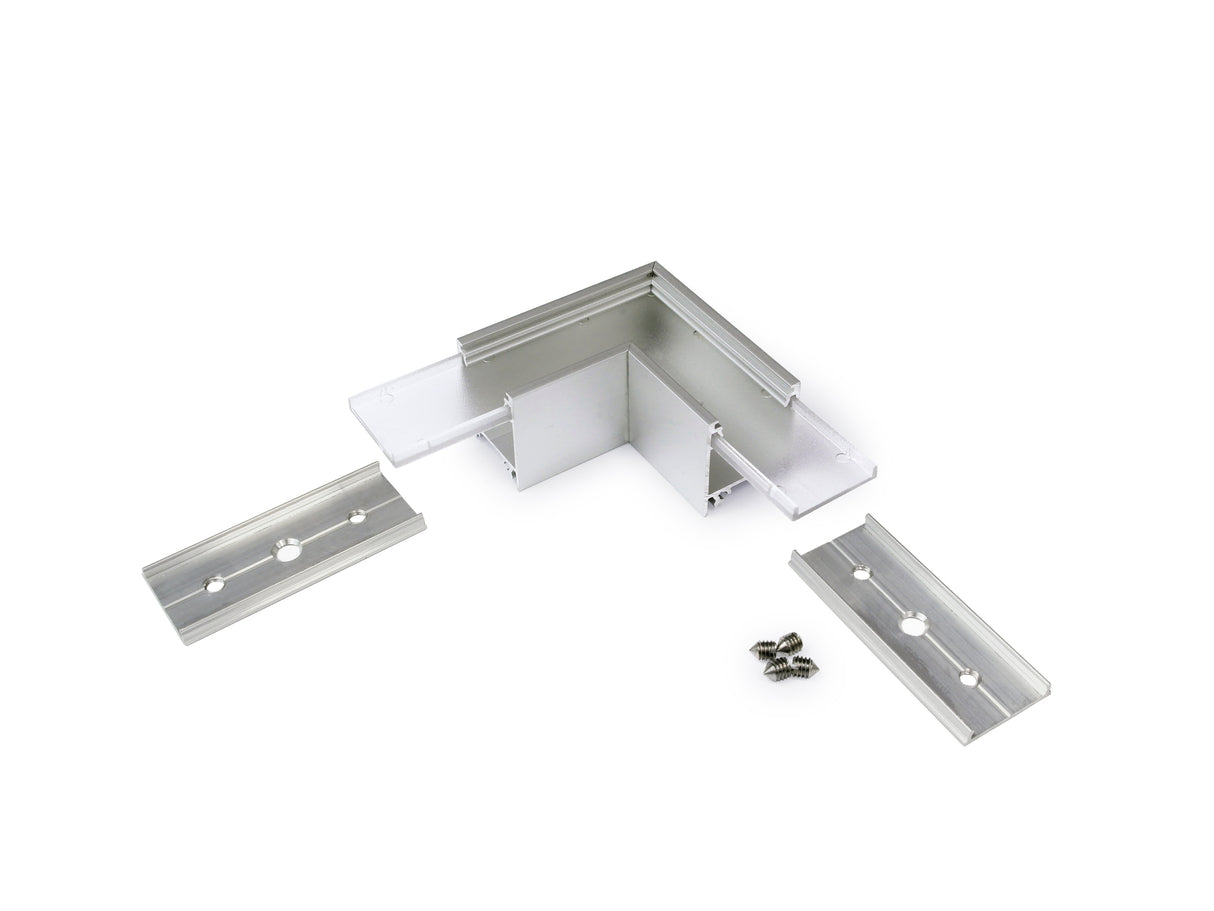 Archilight Alumnium Corner Joiner for Decorus - 23mm Width - 90 Degree - Silver