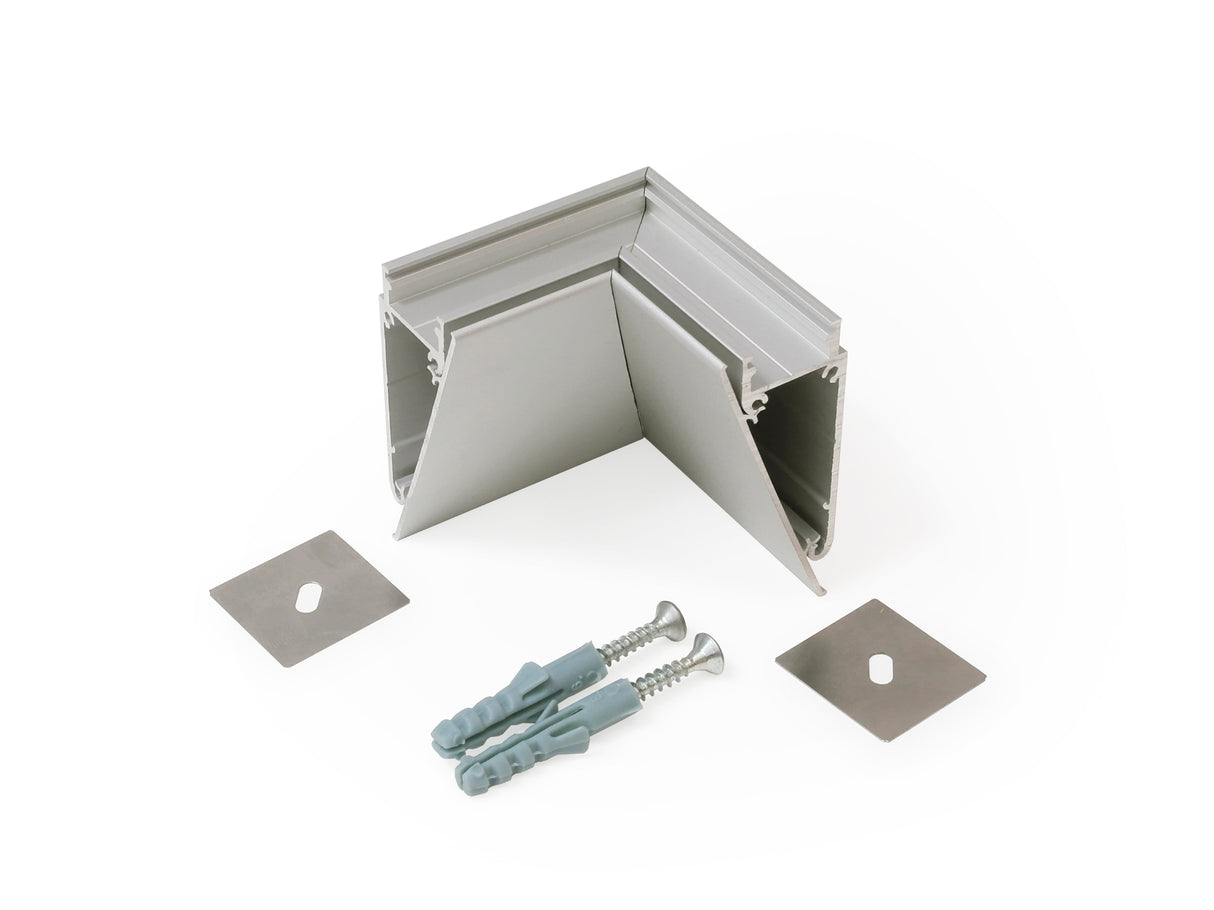 Archilight Vritos Alumnium Corner Joiner for Murus - 90 Degree
