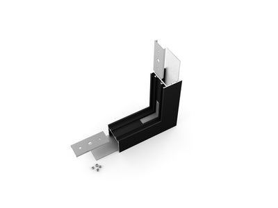 Archilight Vritos Alumnium Corner Joiner for Vario 02 - 33mm Width - 270 Degree - Black