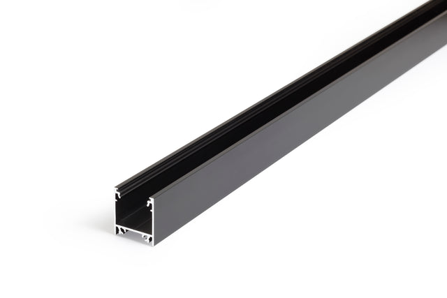 Archilight Decorus Profile Surface / Suspend - 2 Meter - No Diffuser - Black