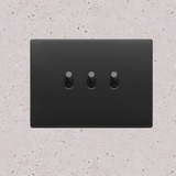 Vimar Eikon Vintage Metal 3 Gang Switch - Anthracite Grey - 10A - PHOTO 5