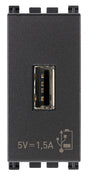 Vimar Arke USB Supply Unit 5V 1.5A 1M Grey