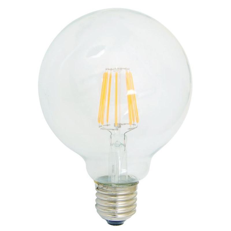 Kandolite Filament LED G95 Series E27 Bulb, 8W, Dimmable - PHOTO 1