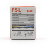 FSL LED MR16 Bulb, 5W, Cool White
