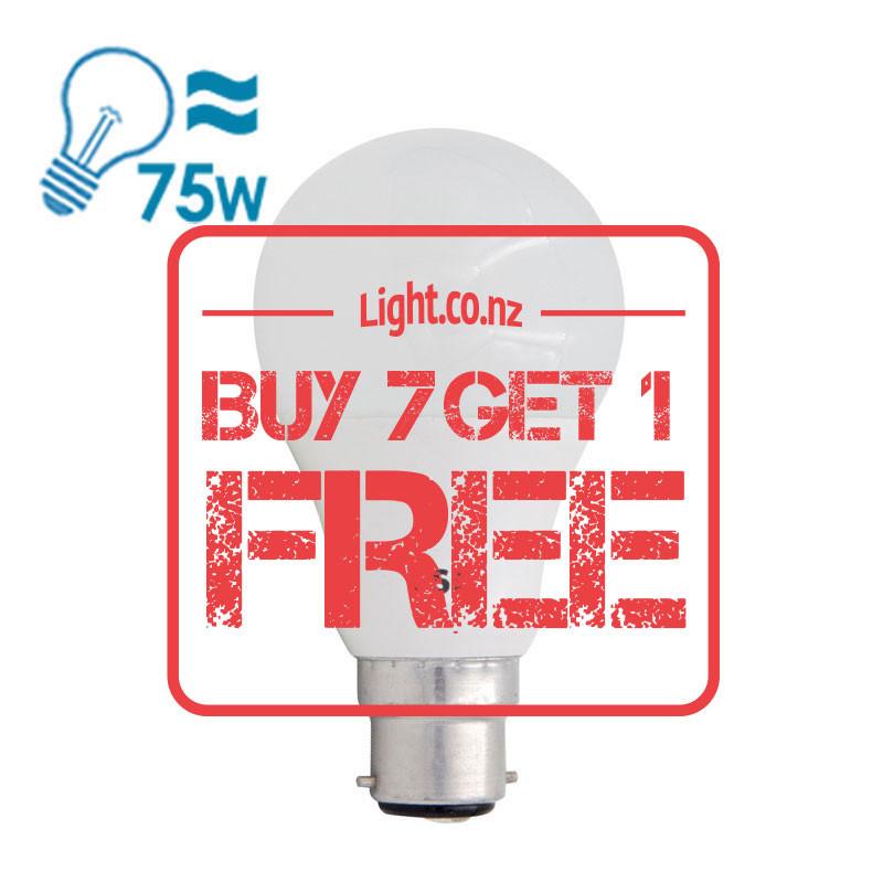 FSL A60 Series LED B22 Bulb, 10W, Warm White