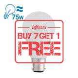 FSL A60 Series LED B22 Bulb, 10W, Warm White