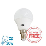 FSL LED E14 Bulb, 5W, Cool White