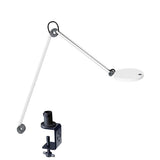 Waldmann PARA. MI Armed LED Luminare 8W Table Clamp - Round Double Arm - Natural White - Black - PHOTO 11
