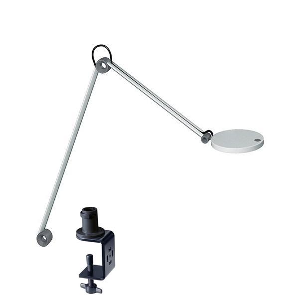 Waldmann PARA. MI Armed LED Luminare 8W Table Clamp - Round Double Arm - Natural White - Black - PHOTO 12