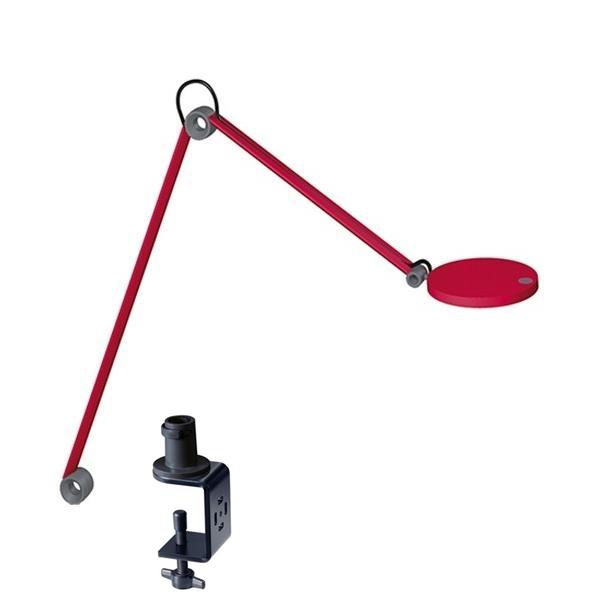 Waldmann PARA. MI Armed LED Luminare 8W Table Clamp - Round Double Arm - Natural White - Black - PHOTO 14