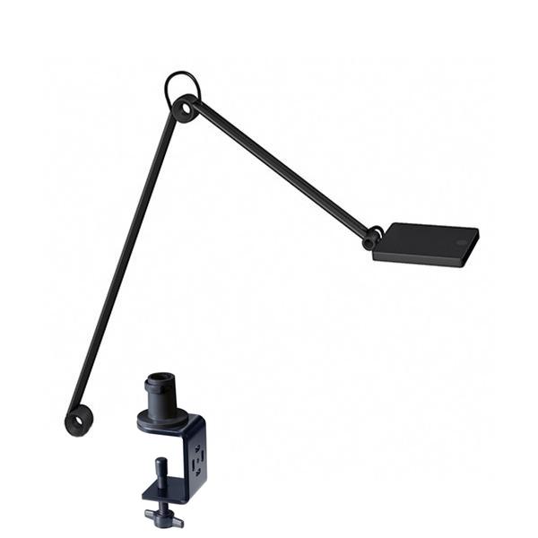 Waldmann PARA. MI Armed LED Luminare 8W Table Clamp - Square Double Arm - Natural White - Black - PHOTO 11