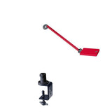 Waldmann PARA. MI Armed LED Luminare 8W - Square Single Arm Table Clamp - Natural White - White - PHOTO 13