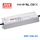 Mean Well HEP-240-54A Power Supply 240.3W 54V
