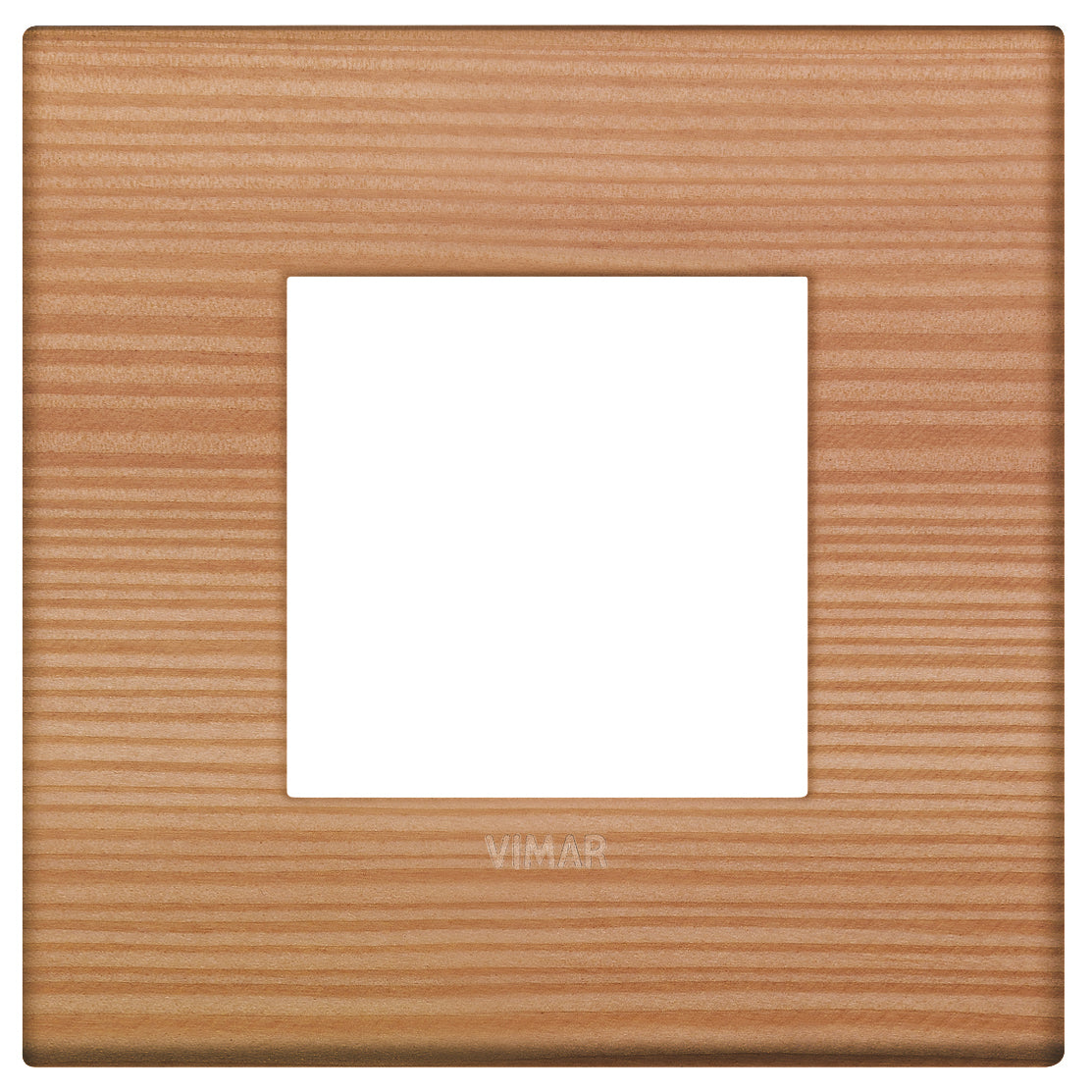 Vimar Arke Classic Plate 2M Larch Wood - Square