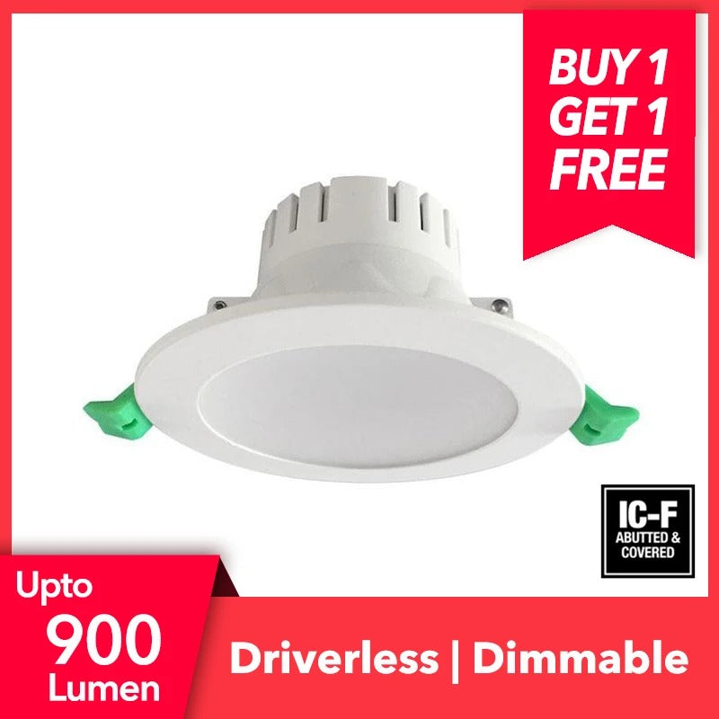 ECONLED 10W LED DOWNLIGHT - DIMMABLE - DRIVERLESS - BUY ONE AND GET 1 FREE!