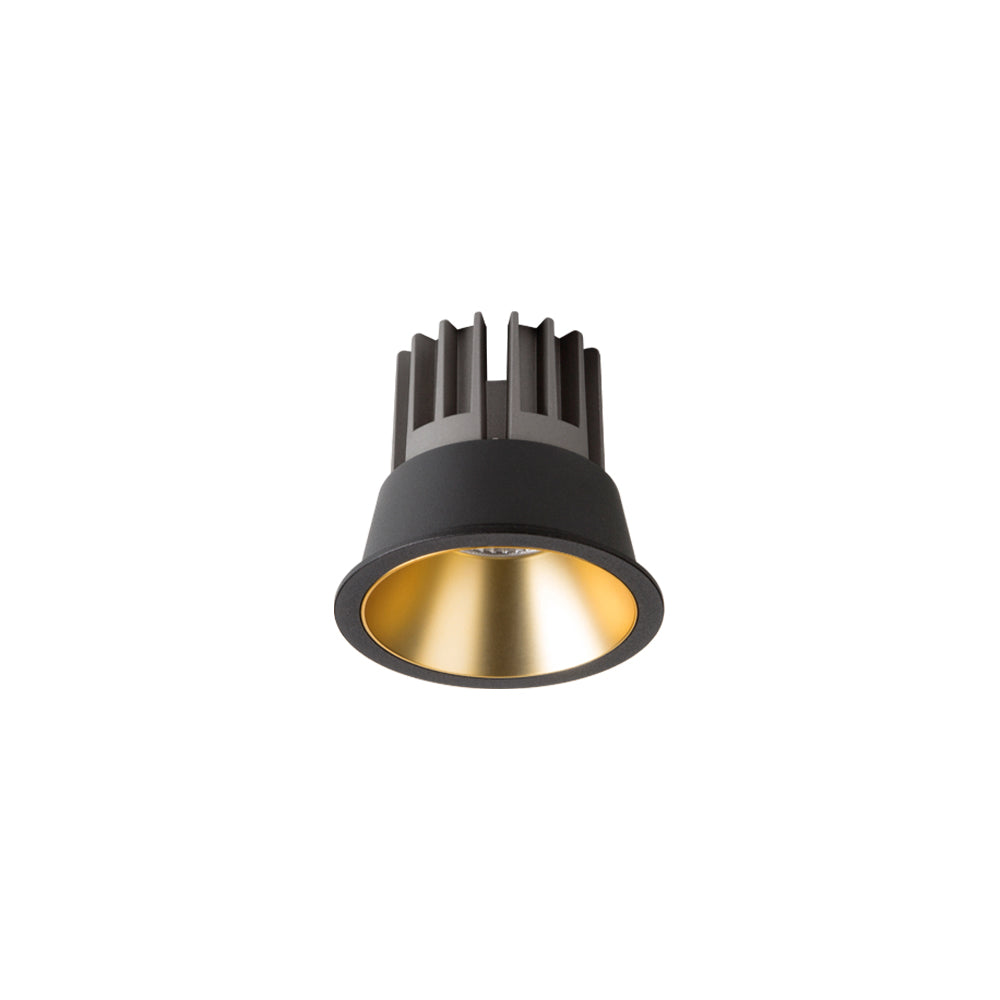 Archilight Ray Ac Dimmable Downlight 10W Black + Gold