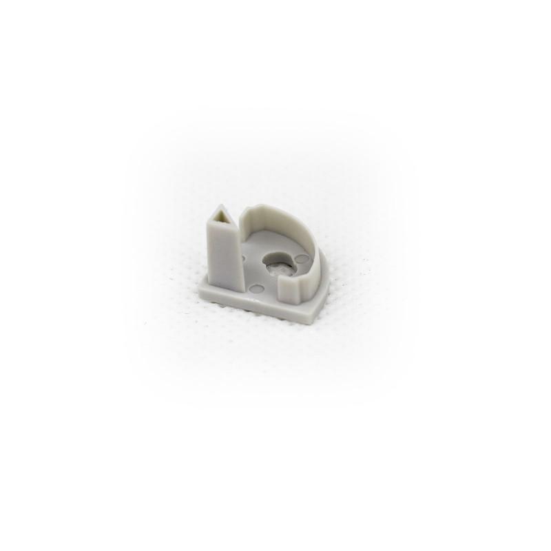 End cap (with hole) for Aluminum Extrusion -EXCR01 - PHOTO 2