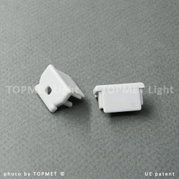Archilight VRITOS End Cap for Linear U Shape VR-12U-2M - With Wiring Holes - PHOTO 1