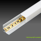 LED Extrusion EXCR02 Linear Profile - 2 Metres - PHOTO 2