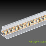 LED Extrusion EXCR02 Linear Profile - 2 Metres - PHOTO 3