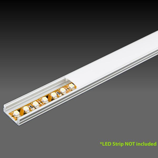 LED Extrusion EXLP03 Linear Profile - 2 Metres - PHOTO 1